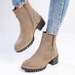 Madison Florence Boot - Taupe - 9