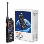 Yanton T-X9 4G Poc Walkie Talkie Network Digital Trunking Radio With Display Keypad & Antenna Portable Two-way Communication Dev