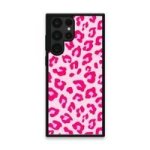 Custom Printed Tpu Cases - Samsung Galaxy S22 Ultra 5G & 39 Hot Pink Leopard Print& 39 By