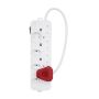 - 8 Multi-plug With Surge & Overload Protection