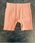 Cotton On Pink Rib Knit Stretching Shorts 7 8Y