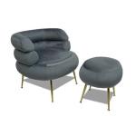 Leo Chair And Ottoman