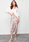 Midi Length Skirt - Multicolored