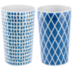 Mix Beach House Blue Tumbler Design May Vary