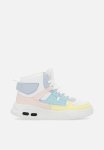 PoP Candy Colour Block Lace Up Sneakers - Multi