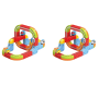 2PACK-MAGNETIC Levitation Train Track Toy 95 Pieces