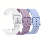 3PCS Pack Sport Bands Compatible For Watch Band 5 Pro galaxy Watch 5 & 4 & 3 WATCH 4 Classic gear S3 & S2 ACTIVE 2 Bands 20MM