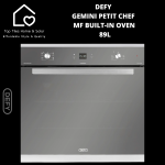 Defy Gemini Petit Chef Mf Built-in Oven - 89L 70CM