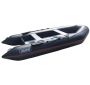 Military Grade Inflatable Boat - Combat Rubber Raiding Craft Crrc - Black