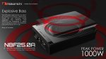 Nakamichi NBF-25.0A 1000 Watts 10" Active Subwoofer