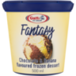 Fantasy Chocolate & Banana Flavoured Frozen Dessert 500ML