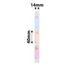 NB292 - - D11 D101 D110 H1S - 14X40MM - 160 Dreaming Puppy Labels