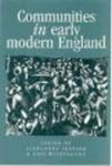 Communities in Early Modern England - Networks, Place, Rhetoric