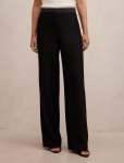 Rose Wool Suit Pants - 16 Black Suit