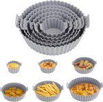 Generic 2 Pack Of Air Fryer Liner 6 Piece Set Airfryer Tray