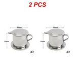 Coffee Accessories Steel Coffee Filter Infuse Cup 02 2PCS