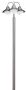 Eurolux Eglo Sidney 3LT Pole 2200MM Satin Chrome