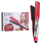 ENZOEN-3217 Professional High-temperature Keratin Treatment Hair Straightener curling Iron - Red