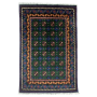 Carpet Express & Decor/handmade Midnight Emerald Color Afghan- 182 X 119CM