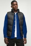Sleeveless Puffer Jacket - Black
