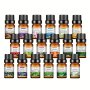 3/6pcs 12 Types Of Essential Oil Essential Oil Pack Diffuser Humidifier Massage Candle Hair Care - Rose/Ocean/Cherry Blossom/Lavender/Lily/Sandalwood/Sweet Orange/Osmanthus Green Tea/Minit (10ml)