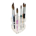 Nail Brush Holder For 7 Brushes Empty