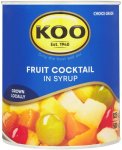 Koo Cocktail In Syrup Fruits