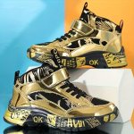 Trendy Cool Sport Shoes For Boys Non-slip Wear-resistant Sneakers For Running Hiking Basketball