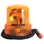 12V Revolving Light - Orange