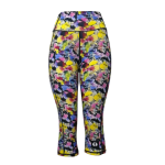 High Waist Funky 3 4 Leggings - Pastel Palette - Ladies XXL - 40