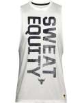 Men's Project Rock Sweat Equity Tank - Overcast GRAY-112 Sm