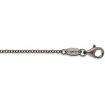 Engelsrufer Rhodium Plated Round Link Chain - 80CM
