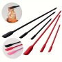 3PCS MINI Silicone Spatula Set - Versatile Wax Stirring & Scraping Tools For Jars Makeup Seasonings - Heat-resistant Kitchen Essentials