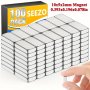 50pcs/100pcs 10x5x2mm Neodymium Magnets 0.393x0.196x0.078in Super Strong Block Magnets Rare Earth Magnets Small Rectangular Magnets