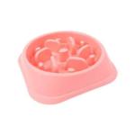Happy Hunting Slow Feeder Pet Bowl - Assorted Colours - Pink