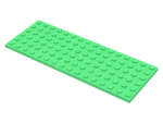Parts Plate 6 X 16 3027 - Medium Green