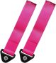 2PCS Purple Small Tow Straps Trailer Tow Rope Car Modification Front