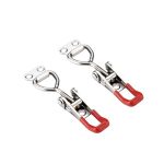 Toggle Latch Clamp 4001 Adjustable 304 Stainless Steel Pull Hasp Latches Quick Release Hand Tool Toggle Clamp For Smoker Lid Jig
