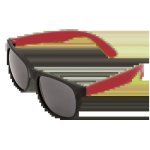 Sunglasses With Fluorescent Sides