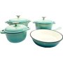 Fine Living Cast Iron - 7 Piece - Mint