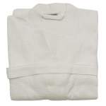 Waffle Weave Bathrobe - 100% Cotton