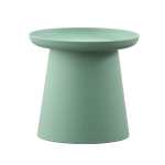 Sumo Polypropylene Side Table Indoor outdoor Use - Yellow