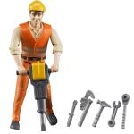 Bruder Toys Bruder Construction Worker With Accessories