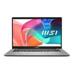 Msi Modern 14|INTEL Core 5-120U|URBAN SILVER|14”INTEL GRAPHICS|DDR4 2X8GB|512GB SSD|1YR WTY|WIN11H-SL