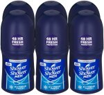 Shower To Shower Xtreme Fresh Deodorant Roll-on - For Men