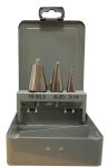Fox Hss Conical Bit Set 3-30.5MM 3 Piece