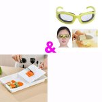Chopping Board And Storage Plus Onion Goggles