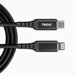 Troo 30W USB C To Lightning Braided Cable