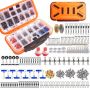 Fishing Tackle Kit 254 Piece For Bass Trout Salmon With Box