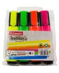Luxor Highlighters Pack Of 4